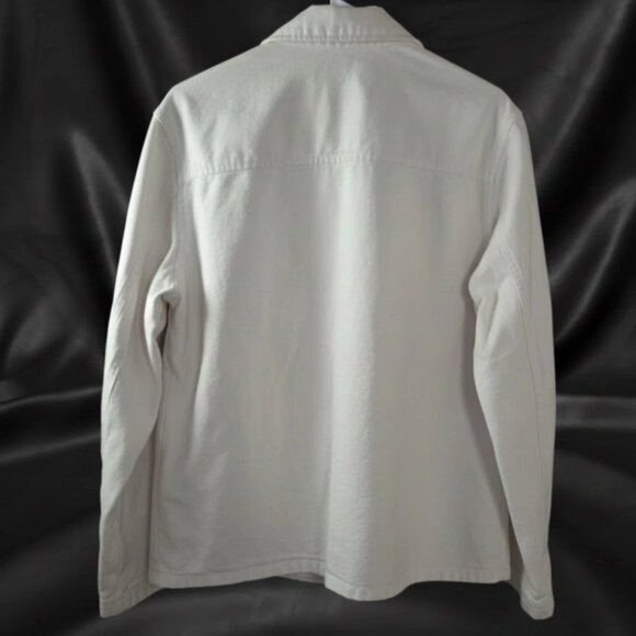 Womens Medium Jacket Ivory Double Breasted Coat by Gap NWT - Picture 2 of 6